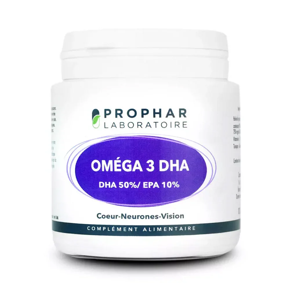 PROPHAR OMEGA 3 DHA BOITE DE 100 CAPSULES