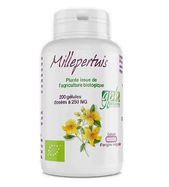 Gph Millepertuis 250mg Boite De 200 Gelules