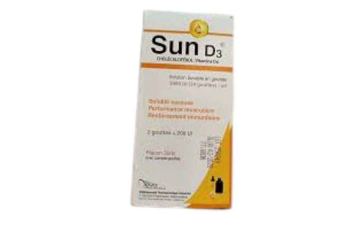 Sun D3 Solution Buvable 2400ui 30ml