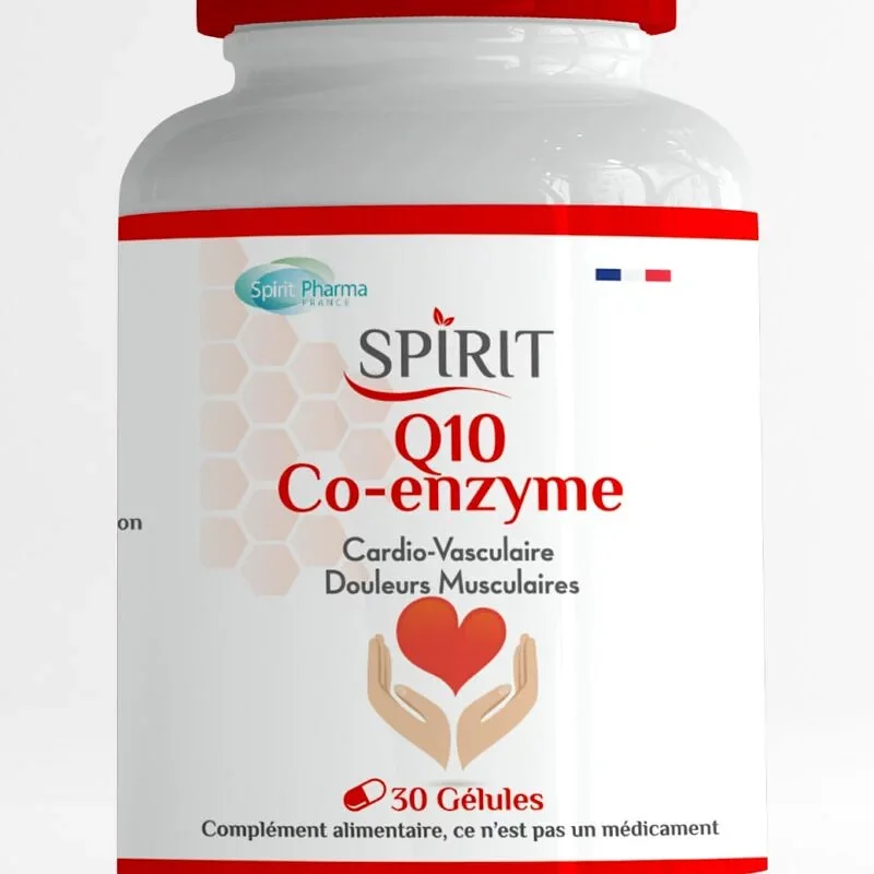 SPIRIT CO-ENZYME Q10 100MG BOITE DE 30 GELULES 