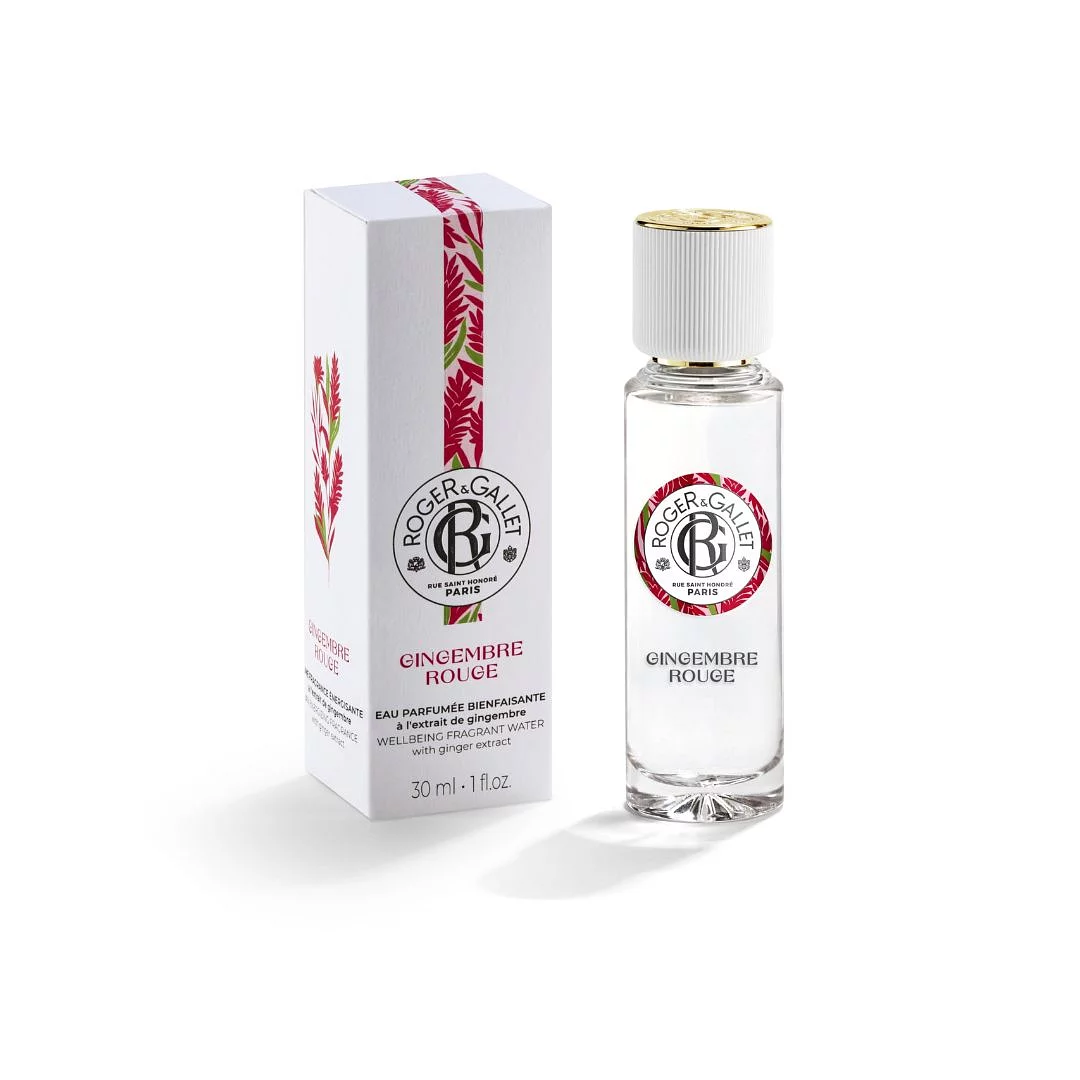 ROGER ET GALLET GINGEMBRE ROUGE EAU PARFUMEE BIENFAISANTE 30ML