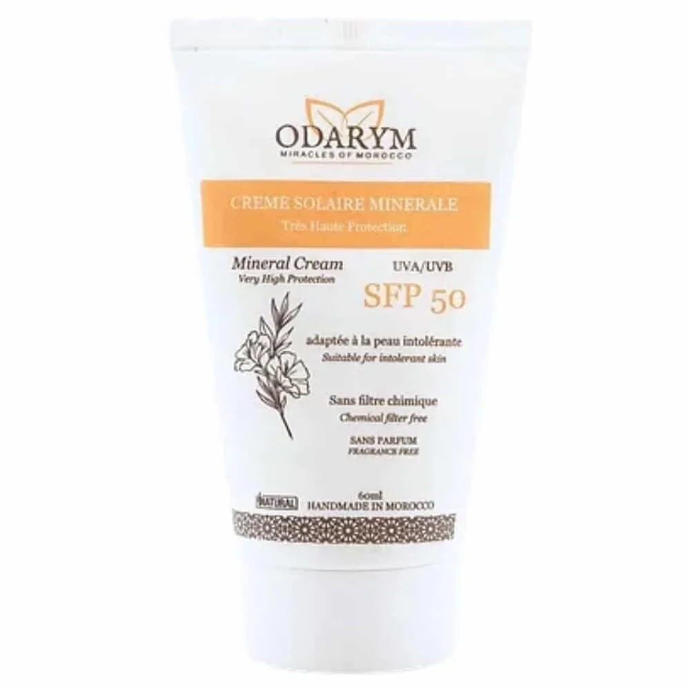 ODARYM CREME SOLAIRE MINERALE SFP50 60ML