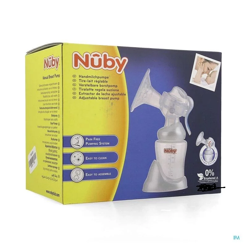 NUBY TIRE LAIT MANUEL SILICONE 120ML