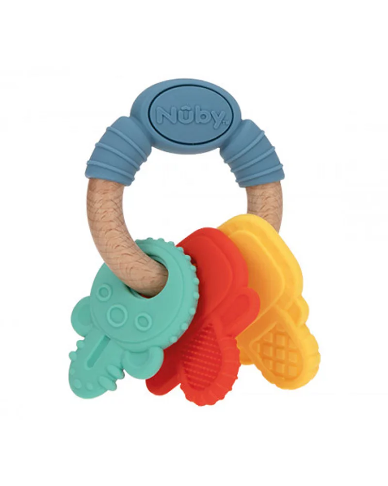 NUBY ANNEAU DENTAIRE BOIS ET SILICONE