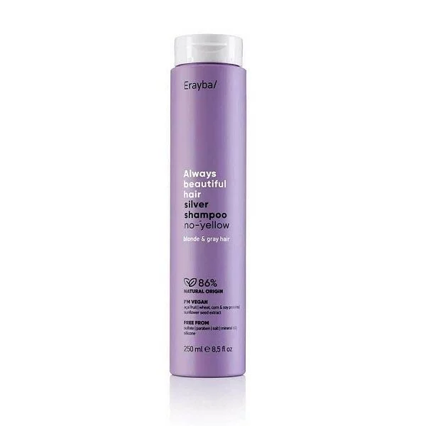 ERAYBA SILVER SHAMPOOING NO YELLOW 250ML