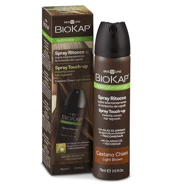 BIOKAP SPRAY RITOCCO RETOUCHE CHATAIN CLAIR 75ML