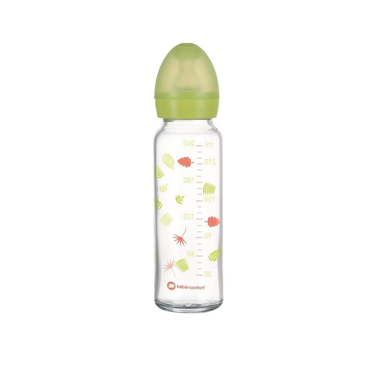 Bebe Confort Biberon Droit Jungle Vibes 0-12mois D1 240ml Reference 7141
