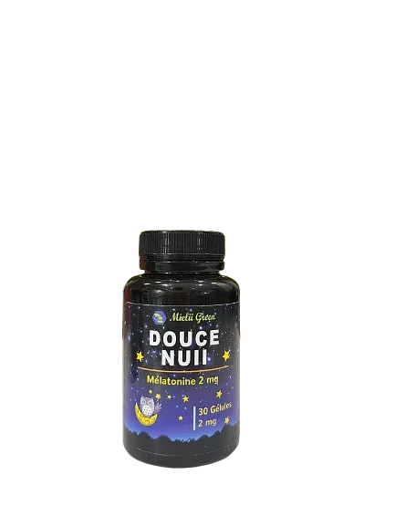 Mielii Green Douce Nuit Melatonine 2mg Boite De 30 Gelules
