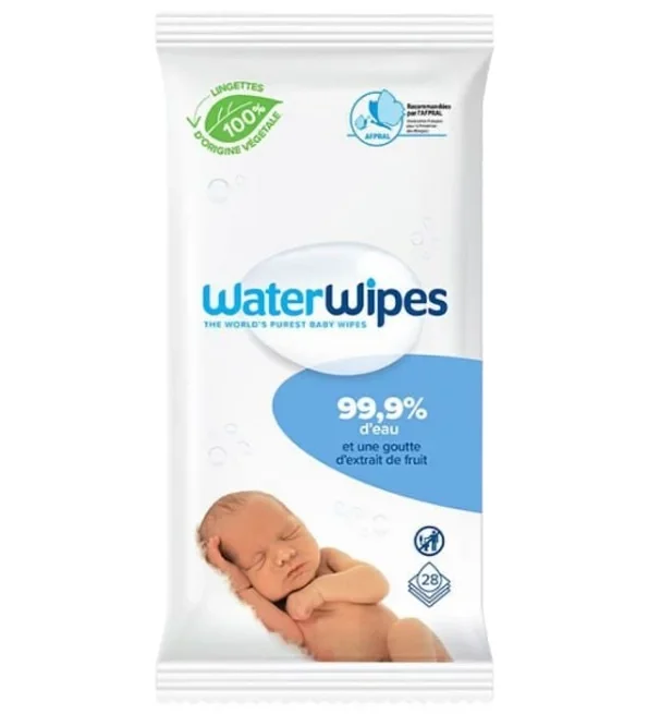 Waterwipes Lingettes Bebe Boite De 28