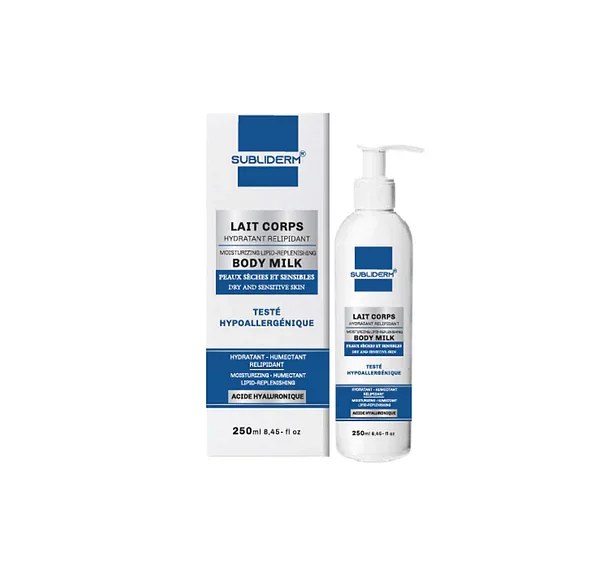 Subliderm Lait Corps Hydratant Relipidant 250ml