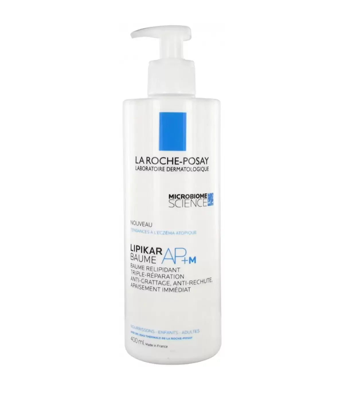 LA ROCHE POSAY LIPIKAR BAUME AP+M PEAU SECHE ET ECZEMA ATOPIQUE 400ML