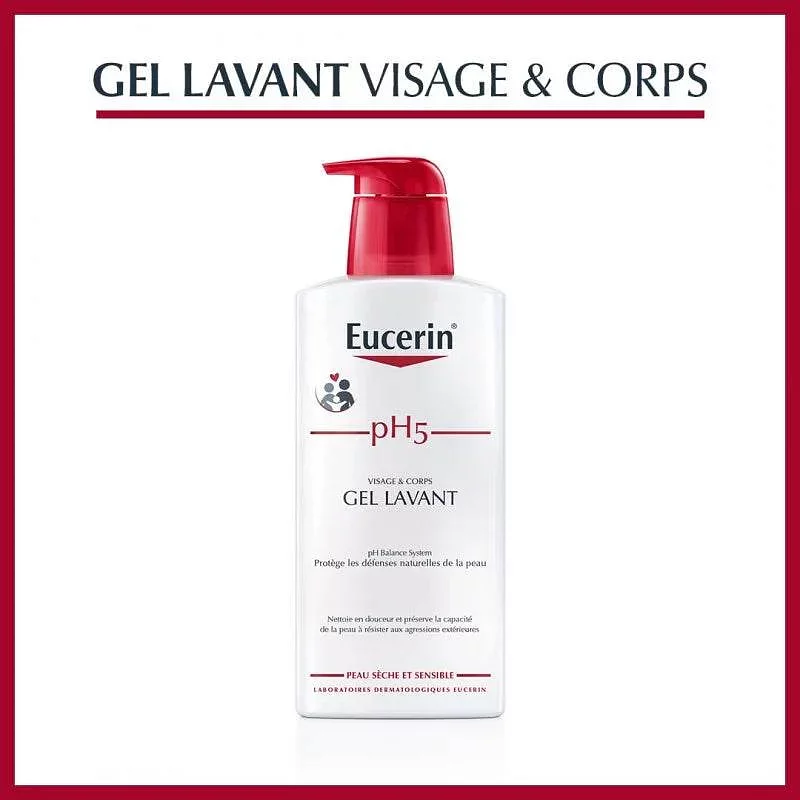 EUCERIN PH5 GEL LAVANT PEAU SENSIBLE 400ML