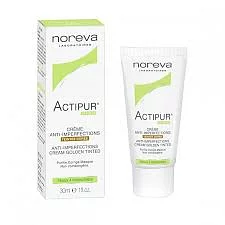 NOREVA ACTIPUR CREME MATIFIANTE ANTI-IMERFECTIONS TEINTEE DOREE 30ML
