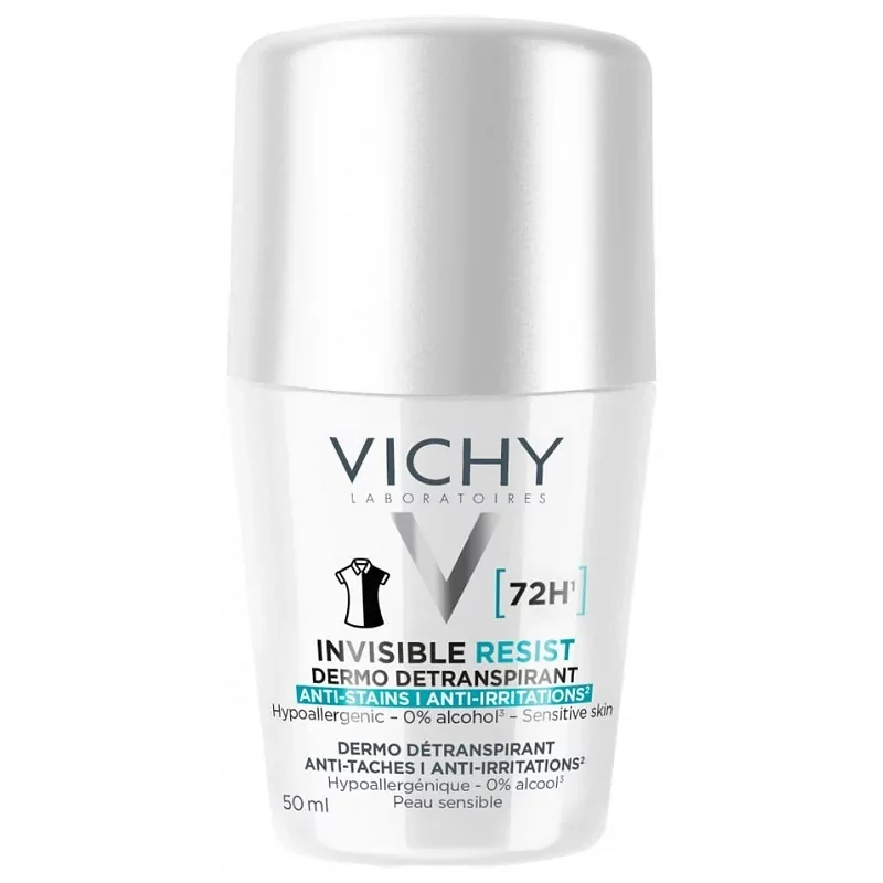 Vichy Deodorant Dermo Detranspirant 72h Invisible Resist Femme 50ml