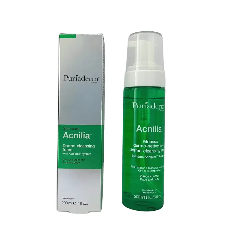 Puriaderm Acnilia Mousse Nettoyante 200ml