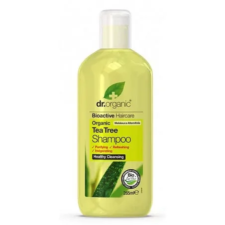 DR ORGANIC SHAMPOOING TEA TREE ALOE VERA 265ML