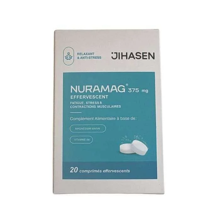 Nuramag 375mg Boite De 20 Comprimes Effervescents