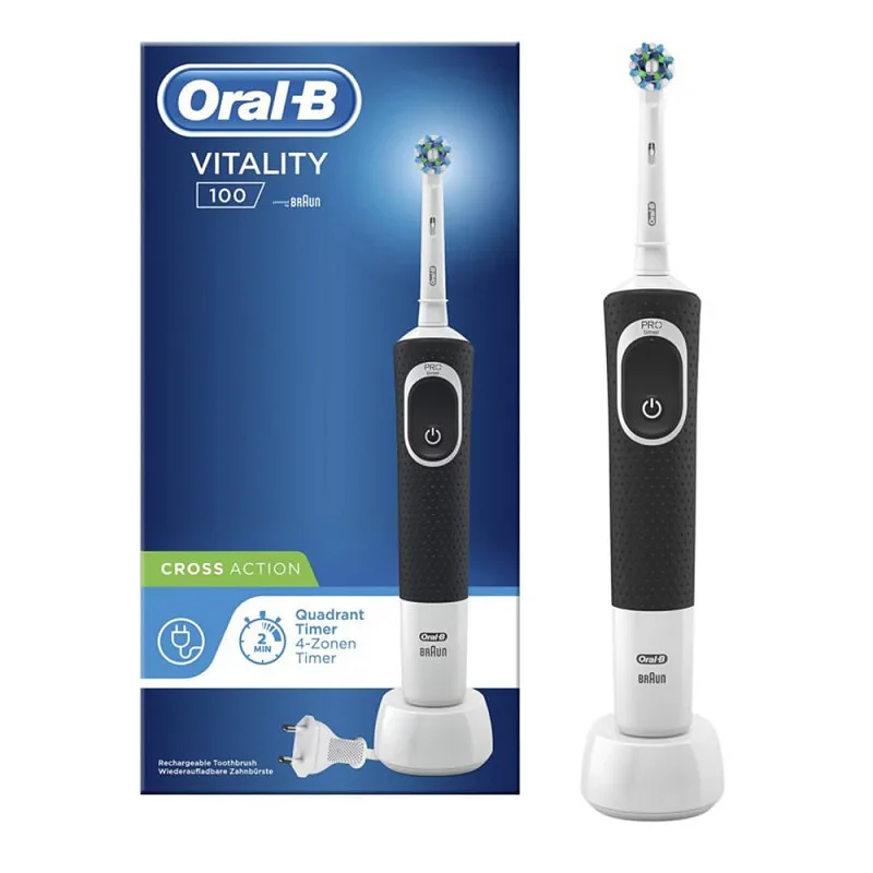 ORAL-B BROSSE ELECTRIQUE VITALITY ELECTRIQUE 150 CROSS ACTION NOIR