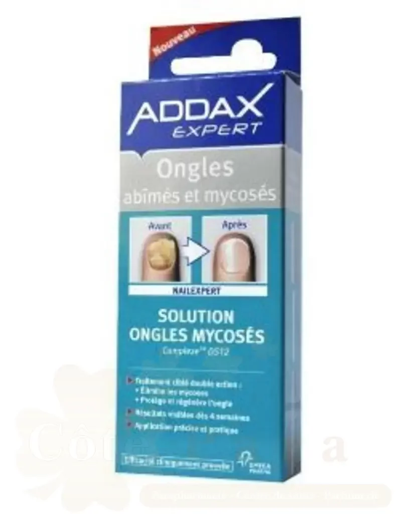 ADDAX EXPERT SOLUTION ONGLES MYCOSES 3ML BOITE DE 1