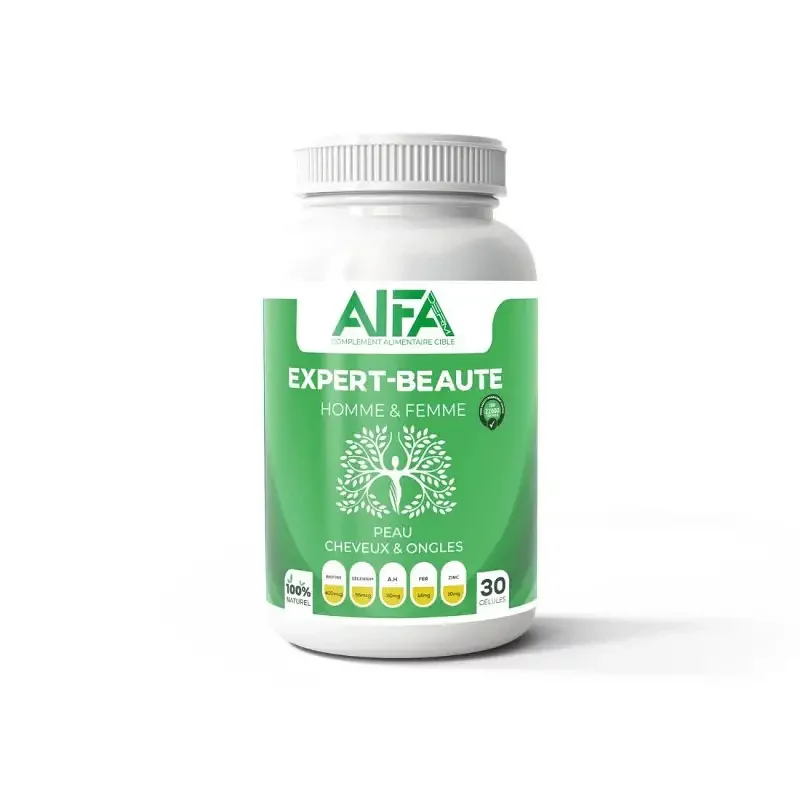 ALFA EXPERT-BEAUTE HOMME ET FEMME BOITE DE 30 GELULES