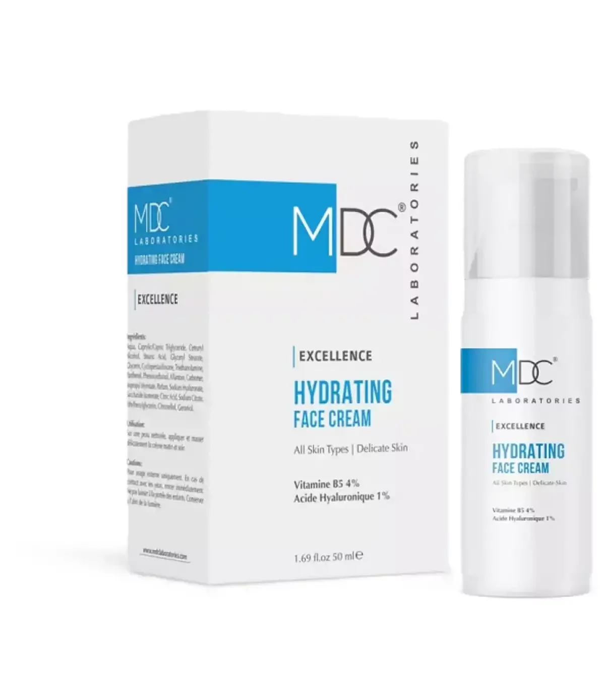 MDC EXCELLENCE HYDRATING FACE CREAM 50ML