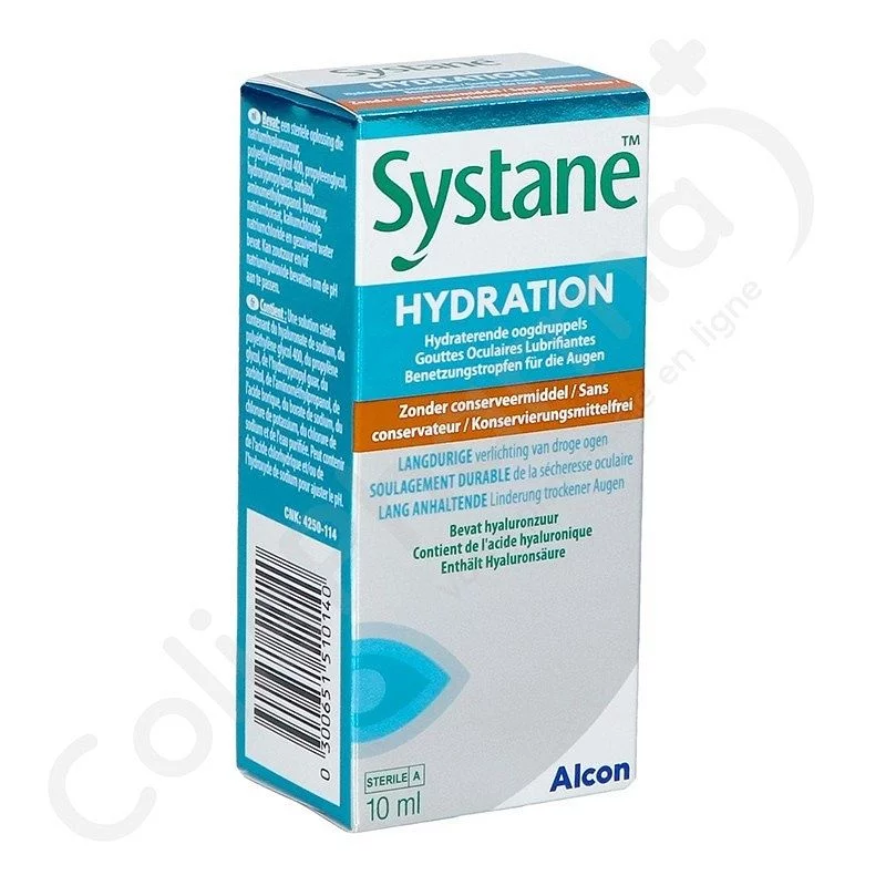 SYSTANE HYDRATION GOUTTES OCULAIRES LUBRIFIANTES 10ML