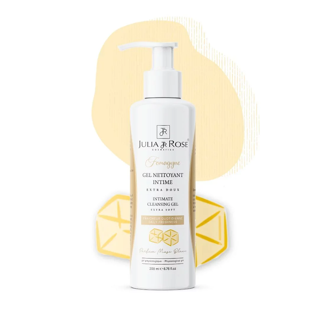 Julia And Rose Gel Intime Musc Blanc 200ml