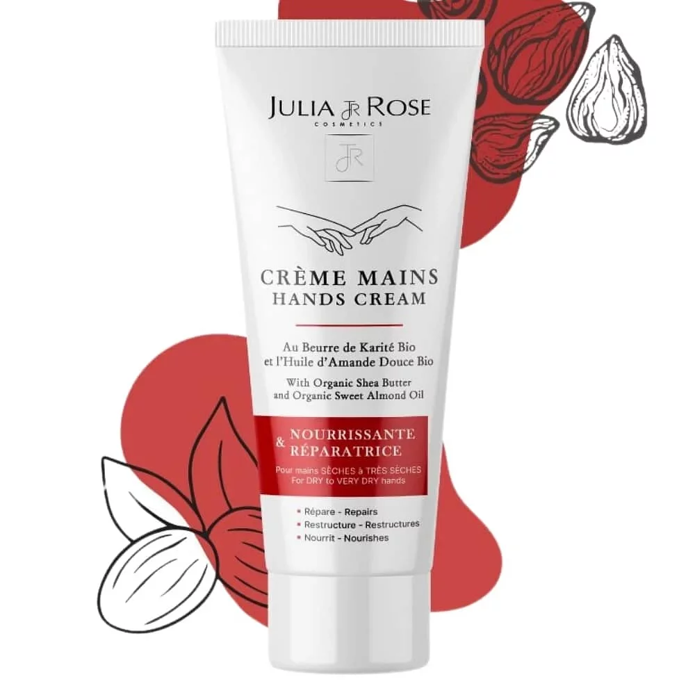 Julia And Rose Creme Mains Nourrissante Et Reparatrice 50ml
