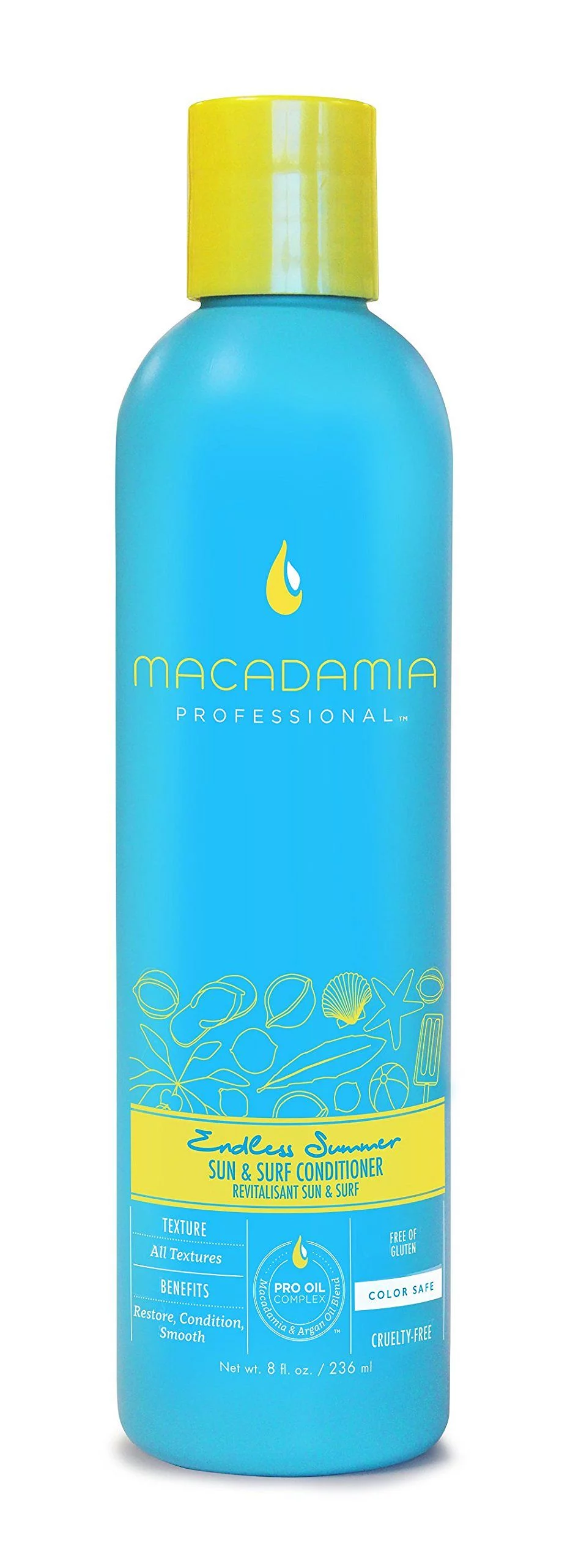 MACADAMIA ENDLESS SUMMER SUN AND SURF CONDITIONER REVITALISANT SUN ET SURF 236ML