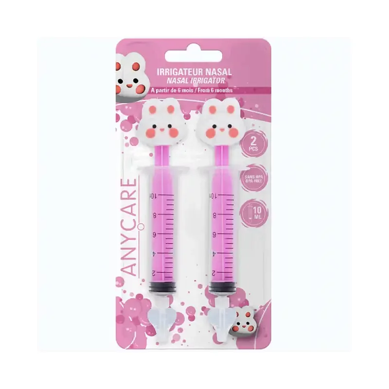 ANYCARE IRRIGATEUR NASALE ROSE BOITE DE 2
