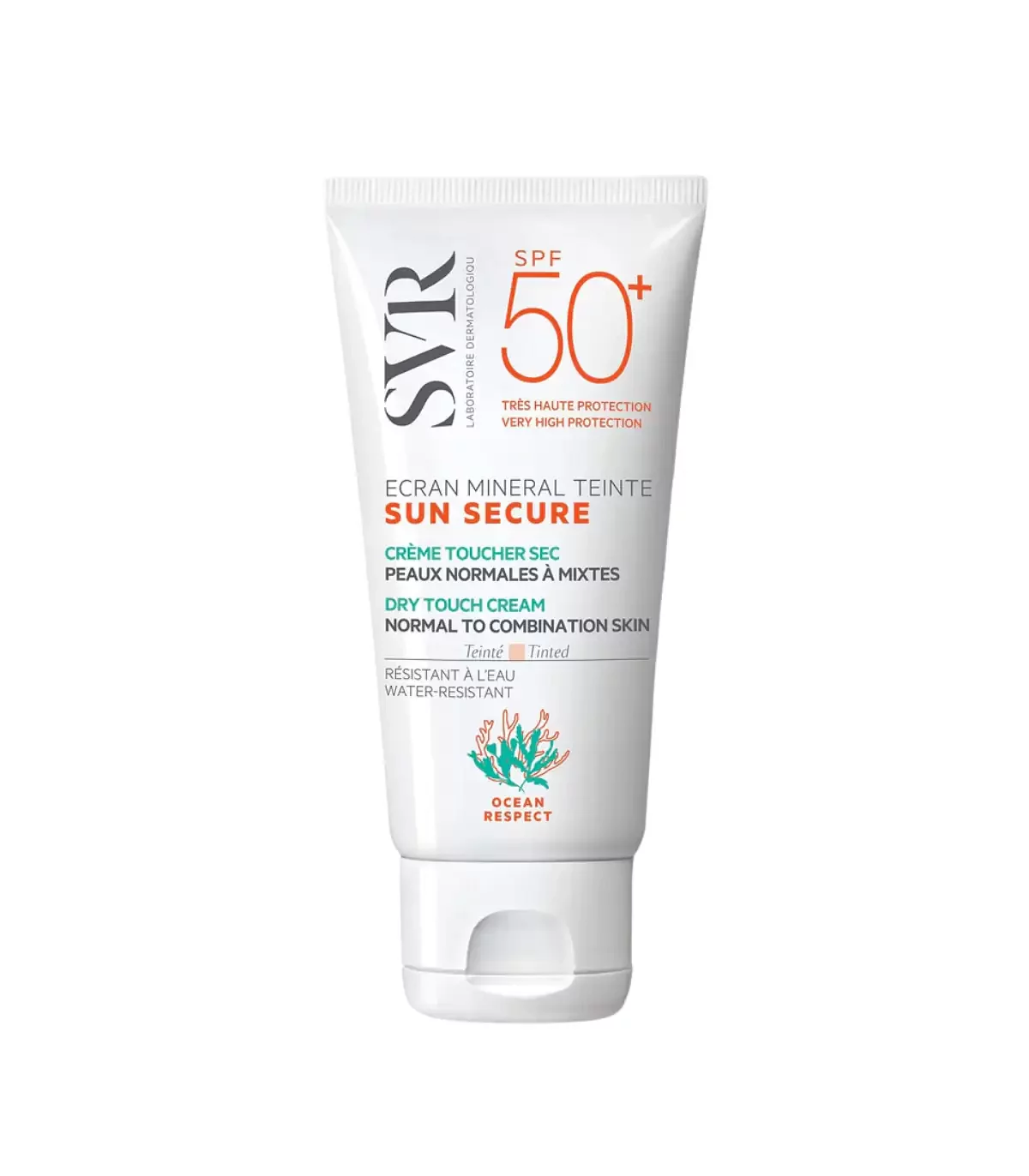 Svr Sun Secure Ecran Mineral Teinte Spf50+ Peaux Normales A Mixtes 50ml