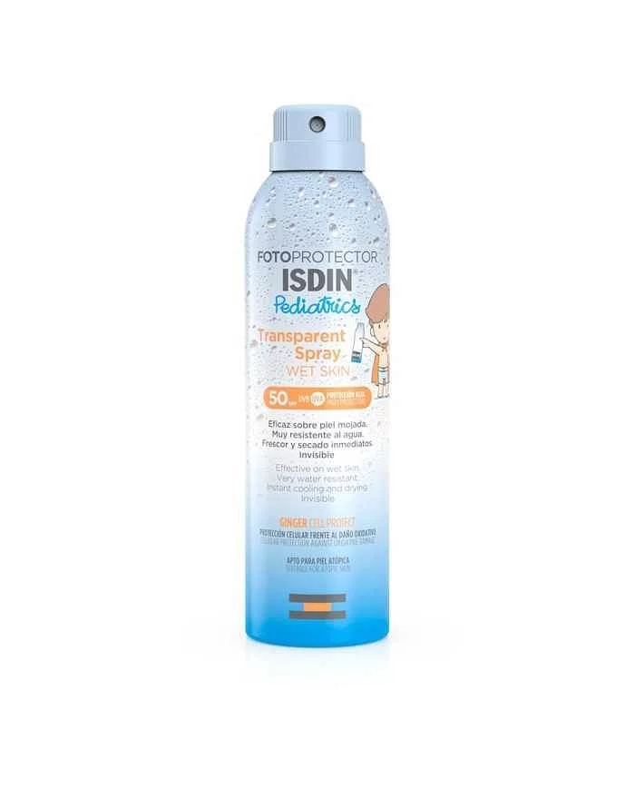 Isdin Fotoprotector Pediatrics Transparent Spray Wet Skin Pediatrique 250ml