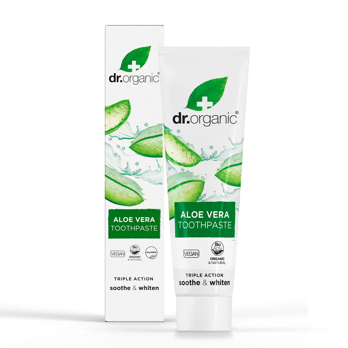 Dr Organic Whitening Aloe Vera Toothpaste 100ml