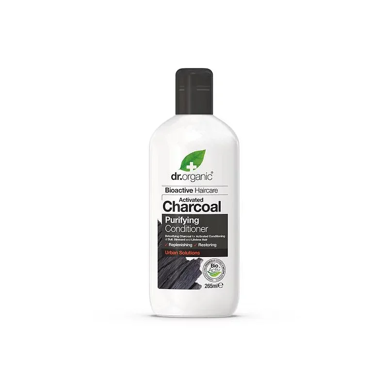 Dr Organic Charcoal Apres Shampooing Charbon 265ml