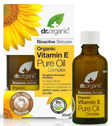 Dr Organic Vitamine E Pure Oil Huile 50ml