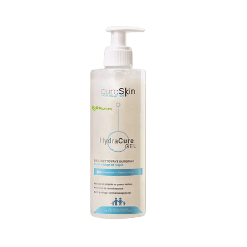 Curaskin Hydracure Gel Nettoyant Surgras 200ml