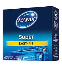 MANIX SUPER EASY FIT BOITE DE 4