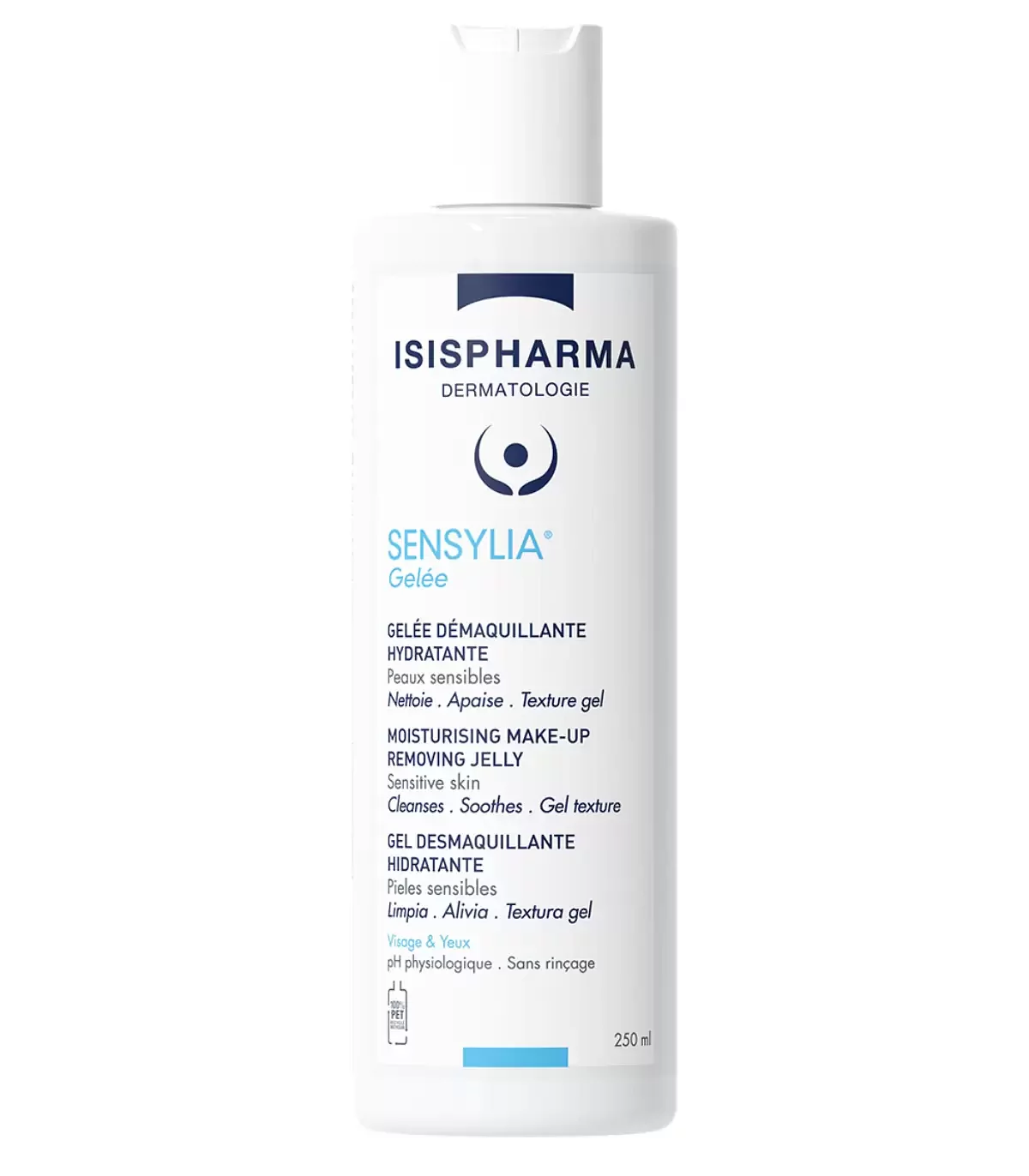 Isispharma Sensylia Gelee Demaquillante Hydratante Peaux Sensibles 250ml