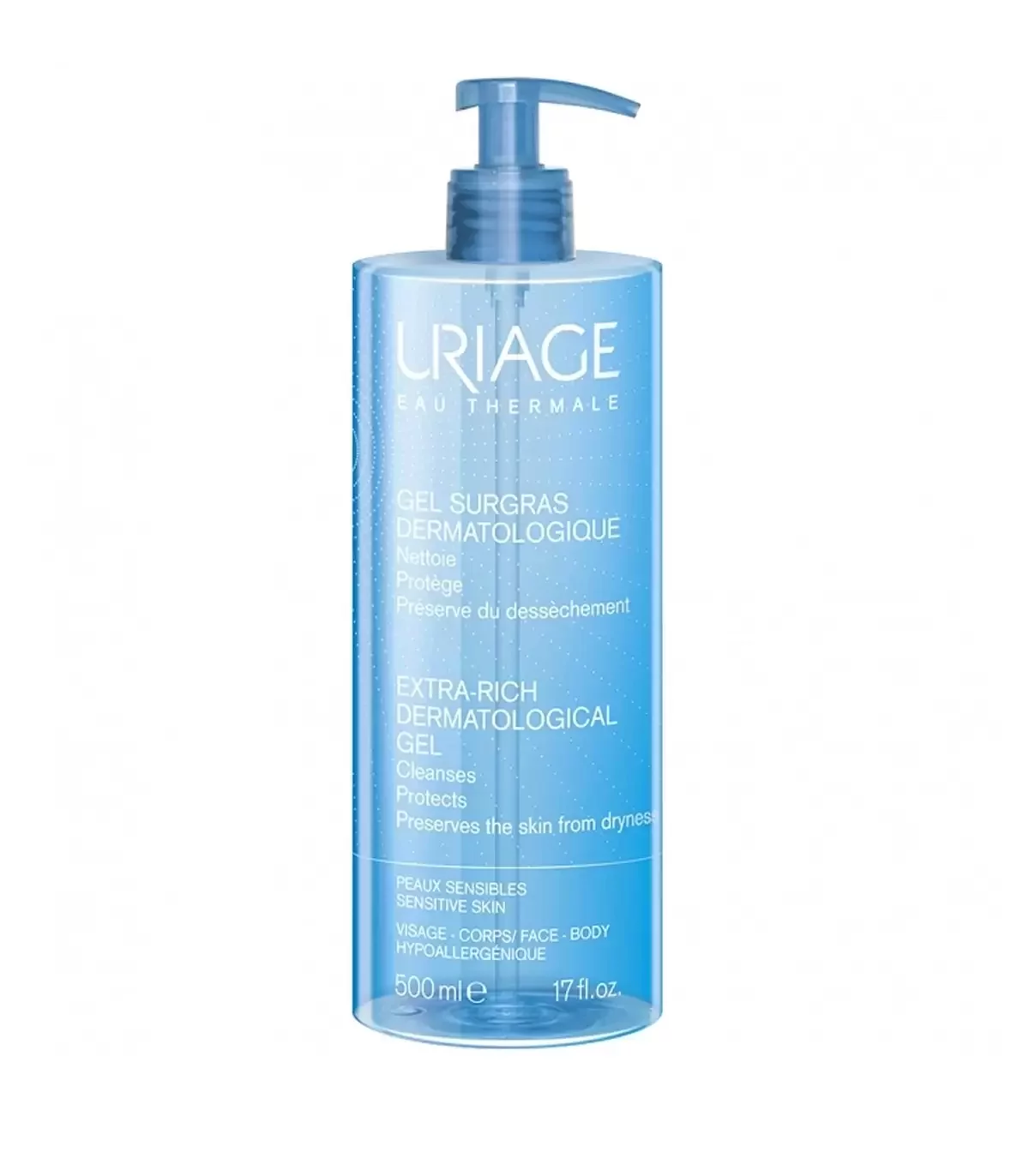 URIAGE GEL SURGRAS DERMATOLOGIQUE LIQUIDE 500ML
