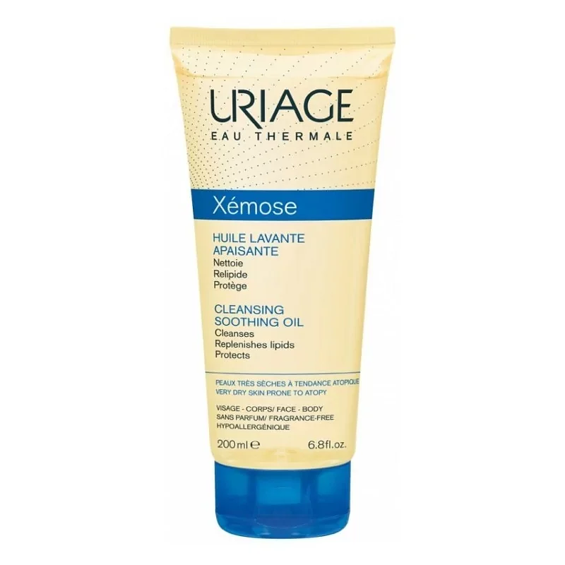 URIAGE XEMOSE HUILE LAVANTE APAISANTE 200ML