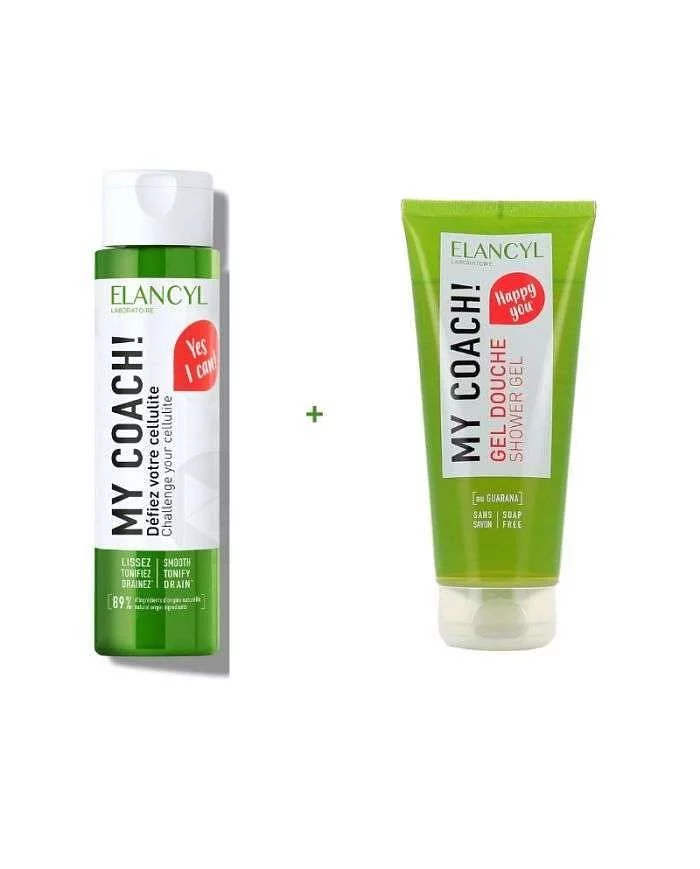 Elancyl Pack My Coach 200ml + Gel Douche 200ml Offert