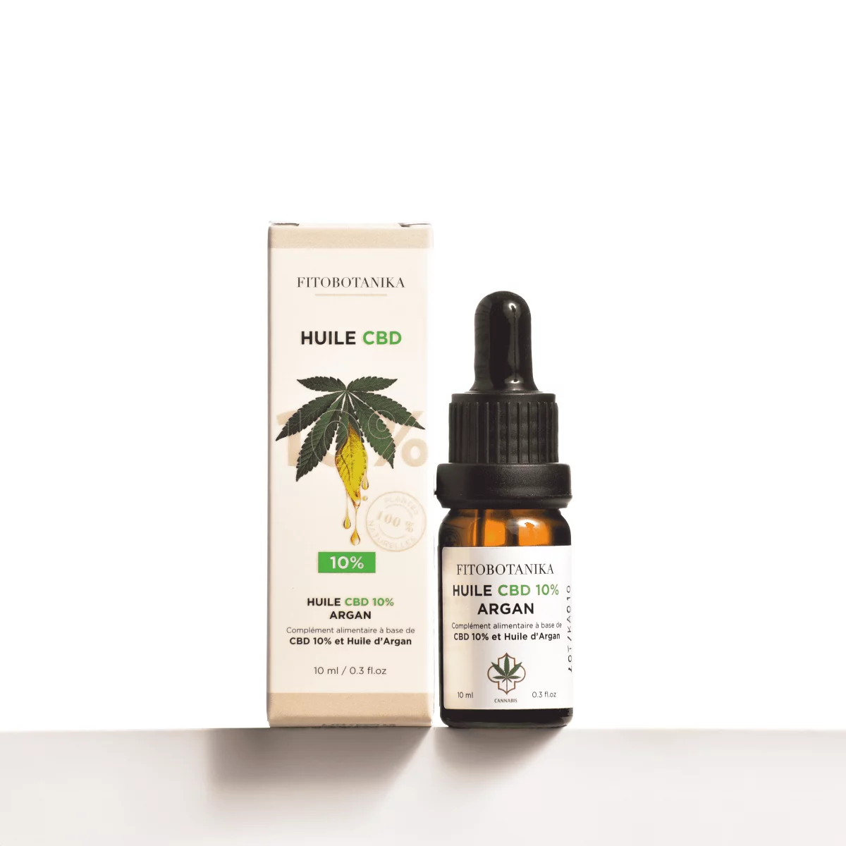 Cannaflex Cbd Huile Cbd 10% Et Huile D'argan 10ml