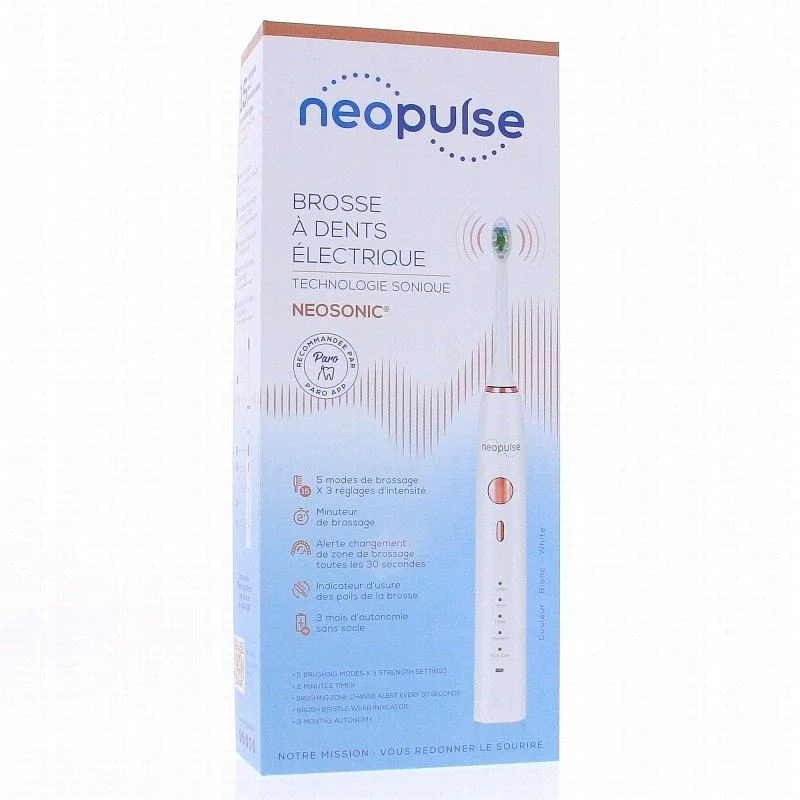 Neosonic Neopulse Brosse A Dents Electrique Blanc