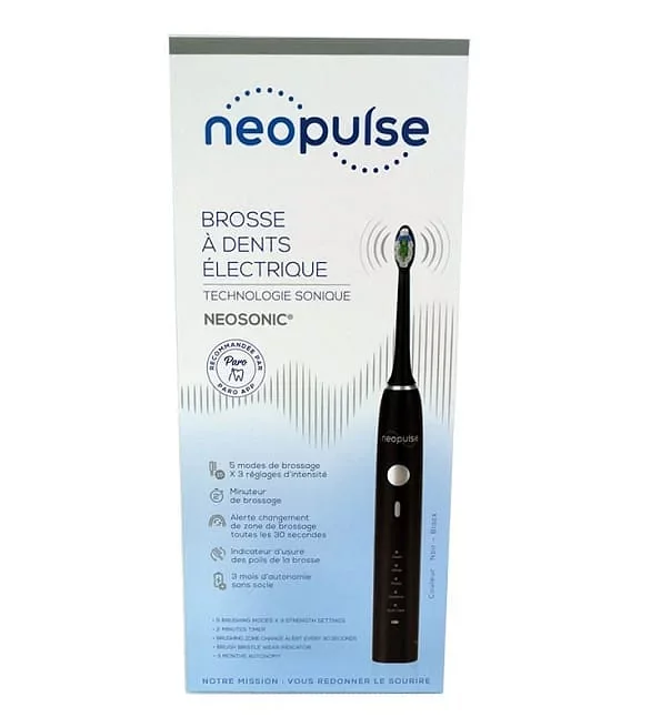 Neosonic Neopulse Brosse A Dents Electrique Noir