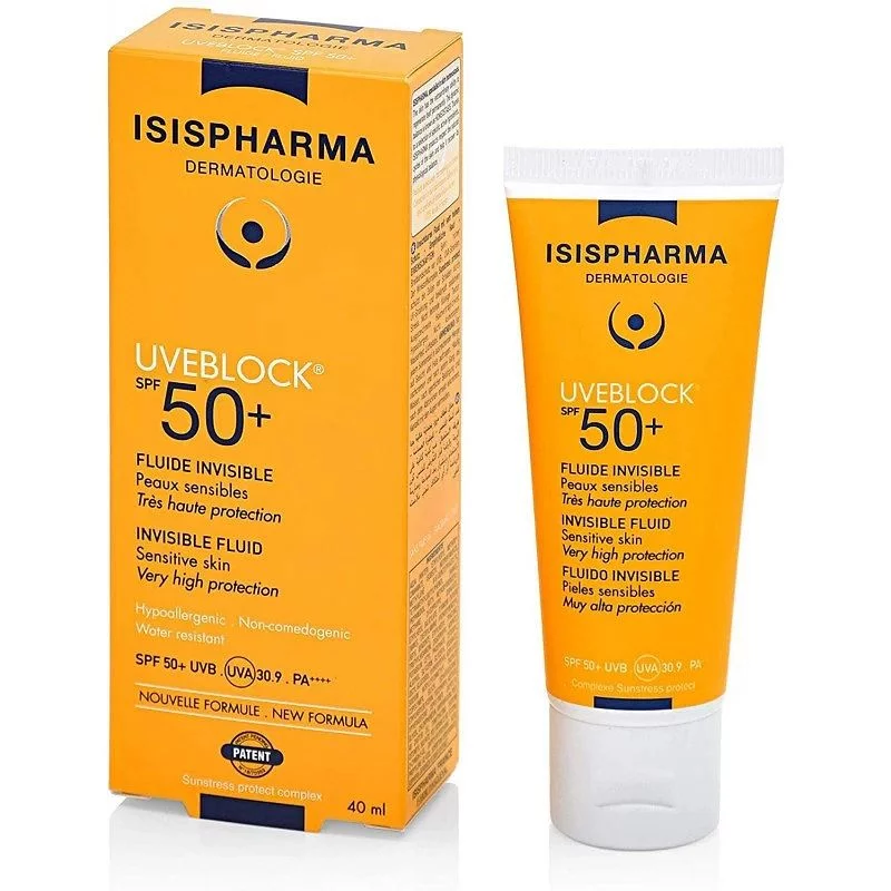 Isispharma Uveblock Spf50+ Invisible Fluid 40ml Reference Coivisi019