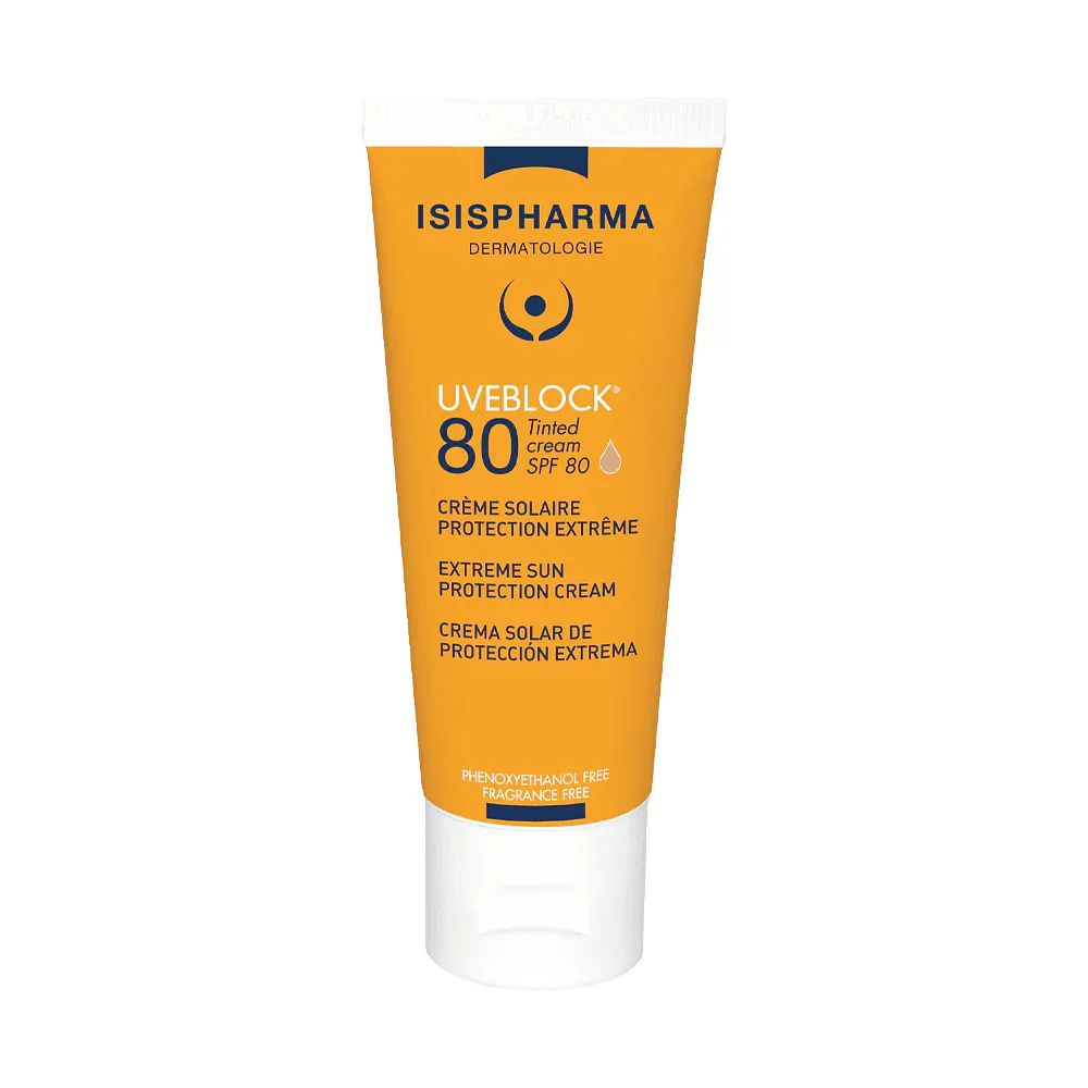 Isispharma Uveblock 80 Tinted Cream 40ml Reference Coivisi018
