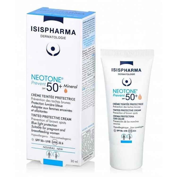 ISISPHARMA NEOTONE PREVENT SPF50+ MINERAL CREME TEINTEE MINERAL PROTECTRICE LIGHT 30ML REFERENCE COIVISI065