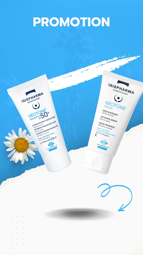 Isispharma Pack Depigmentant Protocole Neotone Gel 40ml + Neotone Radiance 30ml + Neotone Serum 30ml