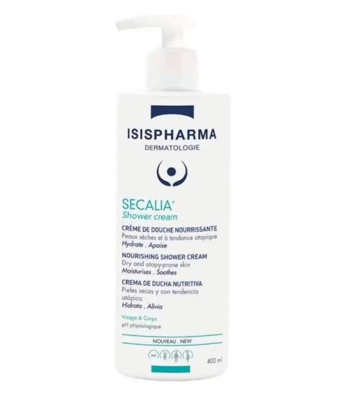 ISISPHARMA SECALIA CREME DE DOUCHE NOURRISSANTE 400ML