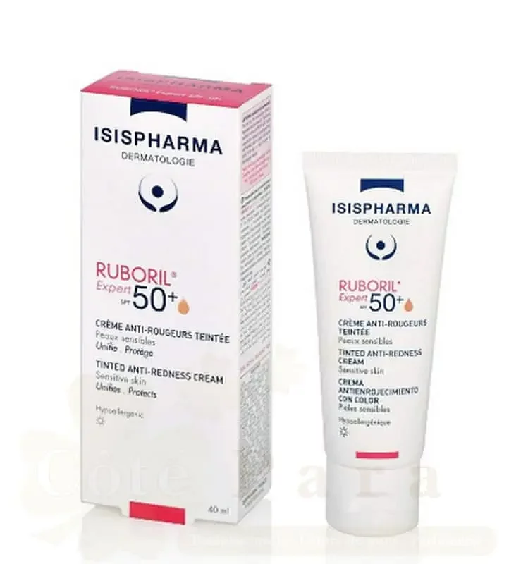 Isispharma Ruboril Expert 50+ Creme Anti-rougeurs Teintee 40ml